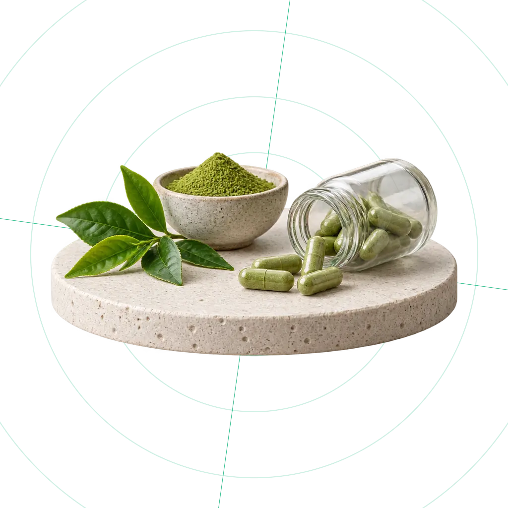 Groene thee-extract